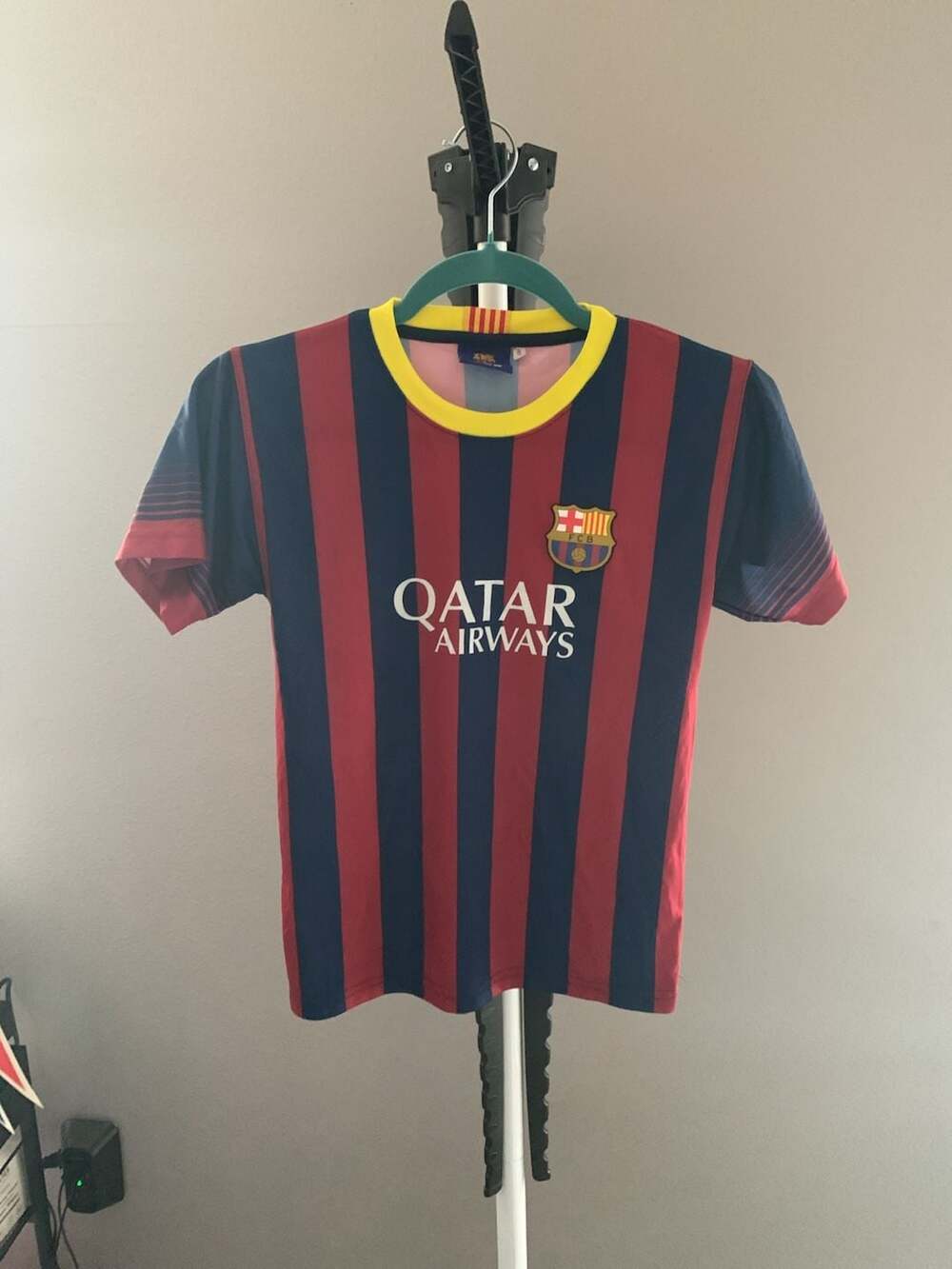 FC Barcelona 2013-14 Neymar Jr #11 Home Soccer Jersey